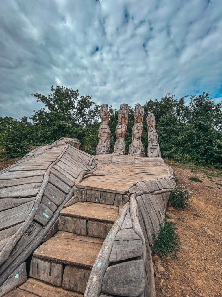 Vyhliadka Božia dlaň, palm of god, madarsko, vylet so psom, cestovanie